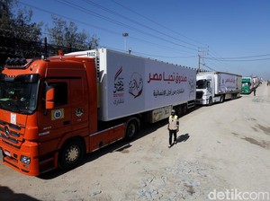 PBB Ungkap 61 Truk Kirim Bantuan Medis, Makanan dan Air ke Gaza Utara
