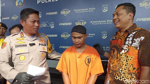 Handono, suami pembunuh dan pengubur istrinya, Fitriani di Blitar