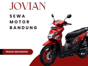 Sewa Motor Terpercaya dan Termurah di Bandung, Jovian.id Solusinya