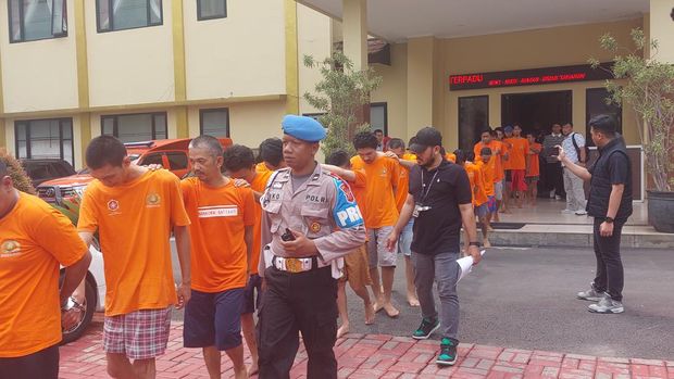 Kapolresta Bogor Kota Kombes Bismo Teguh Prakoso rilis kasus narkoba
