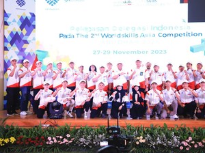 Wamenaker Semangati Delegasi RI untuk Worldskills Asia di Abu Dhabi