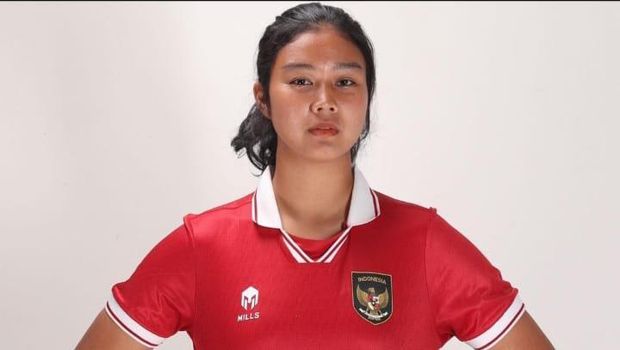 Kiper Timas Indonesia putri Fani Supriyanto yang kini bermain di Liga Arab. Foto diunggah Jumat (24/11/2023).
