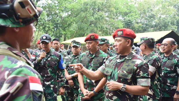 Kontingen Penembak TNI AD di AARM-31/2023 Thailand.