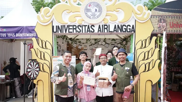 Mahasiswa Airlangga buat wadah makanan ramah lingkungan hingga juarai KMI Awards 2023 di Bali