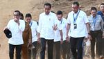 Momen Jokowi Resmikan Pembangunan Kawasan Industri Pupuk di Papua
