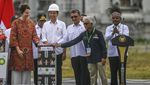 Momen Jokowi Resmikan Tangguh Train 3 di Teluk Bintuni Papua Barat