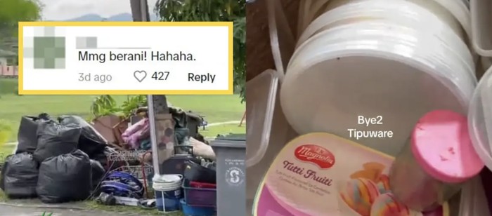 Orang Tuanya Umrah, Netizen Ini Rapikan Dapur dan Buang Tupperware Usang