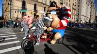 Hari Thanksgiving menjadi momen liburan untuk acara kumpul keluarga, rasa syukur, dan relaksasi. (REUTERS/Mike Segar)  