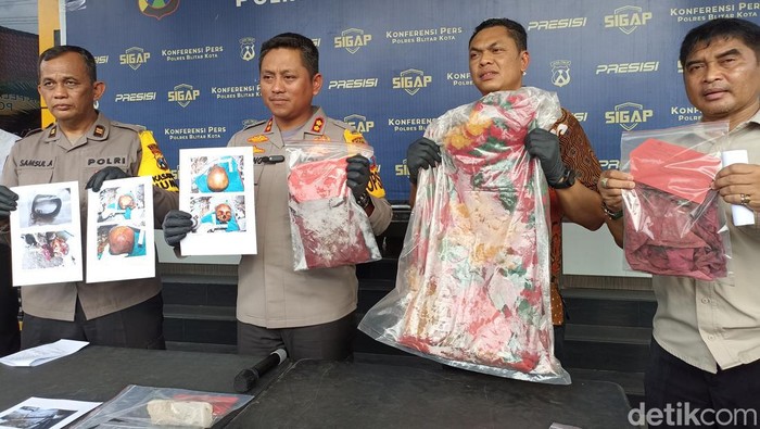 pembunuhan di blitar, suami kubur istri jadi kerangka