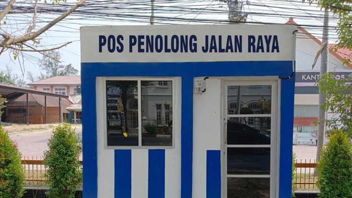 Pos Penolong Jalan Raya yang diluncurkan Polda Aceh. (Dok Ditlantas Polda Aceh)