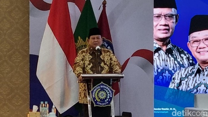 prabowo subianto di UMSurabaya