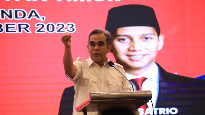 Sekjen Gerindra Ahmad Muzani. (dok. Gerindra).