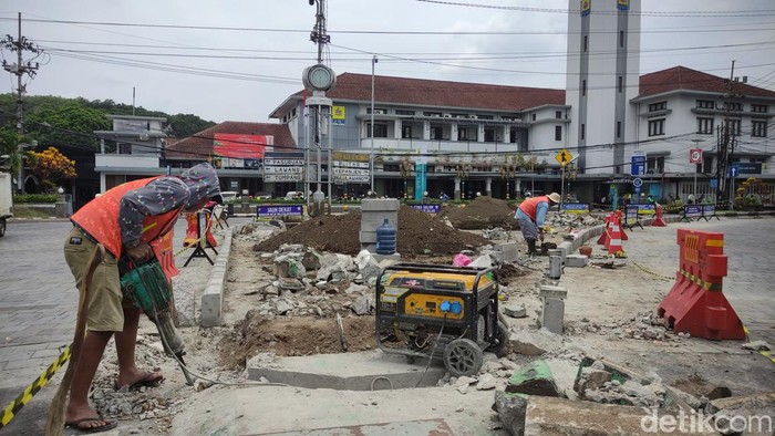 Stadsklok Kayutangan di Kota Malang