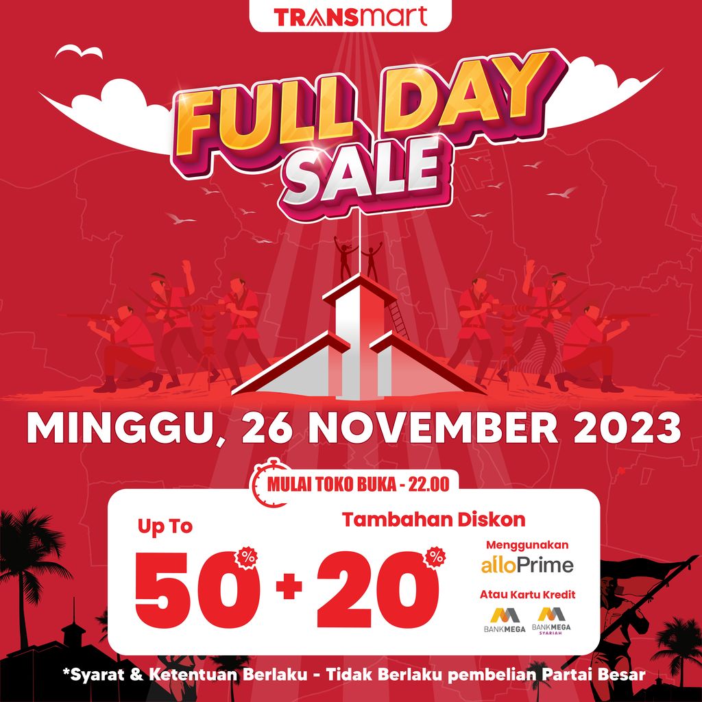 Transmart Full Day Sale. (Dok. Transmart)
