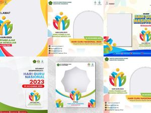 15 Twibbon Hari Guru Nasional 2023 Kemenag Gratis untuk 25 November