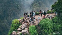 Tebing Keraton di Tahura Bandung.