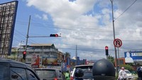 Langit cerah di Kota Bandung.