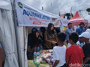 80 Stan UMKM Mejeng di Ajang Aquabike Jetski Danau Toba 2023