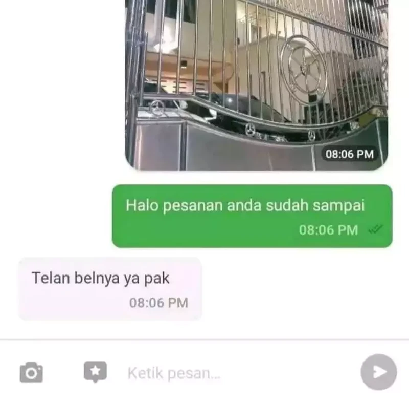Absurd banget chat pengguna dan driver ojol. Minta tolong sih, tapi nggak seribet ini juga kali.