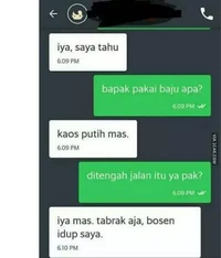 Absurd banget chat pengguna dan driver ojol. Minta tolong sih, tapi nggak seribet ini juga kali.