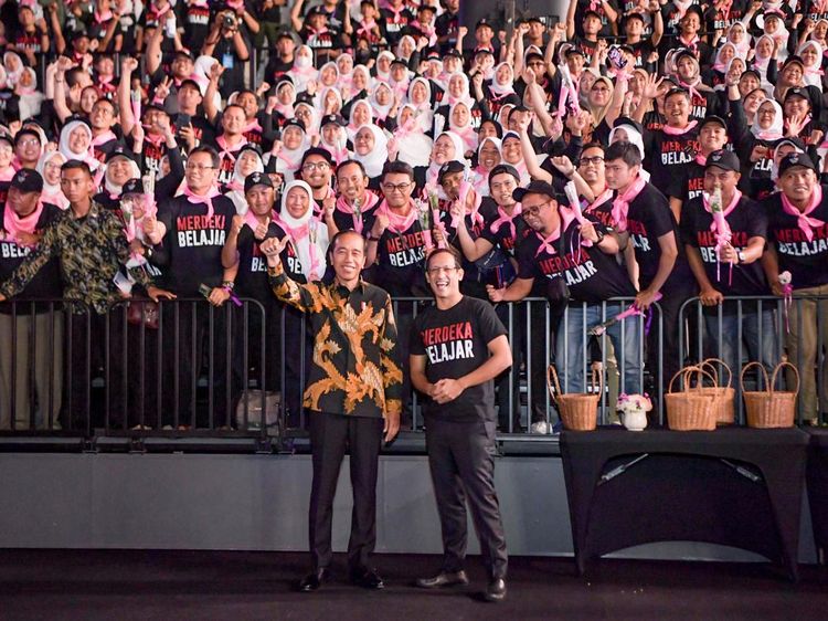 Potret Kemeriahan Puncak Acara Hari Guru Nasional 2023, Dihadiri 7.500 Guru!