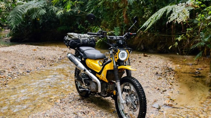 Aveta Ranger Max, motor bebek kembaran Honda CT125. Aveta Ranger Max, motor bebek kembaran Honda CT125.