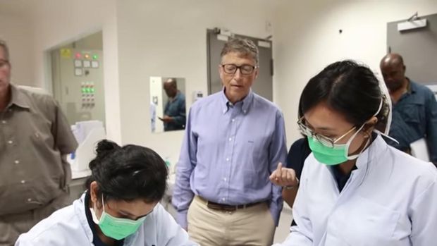 Bill Gates, dengan Universitas Indonesia ikut serta dalam proyek pengendalian penyebaran demam berdarah. (Tangkapan Layar Youtube Bill Gates)