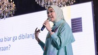 Selain Bianca, hadir pula sebagai narasumber Fariz Noor selaku co-founder Nappa Milano dan Novrizal Pratama selaku Sekjen Ekonomi Kreatif Jakarta.