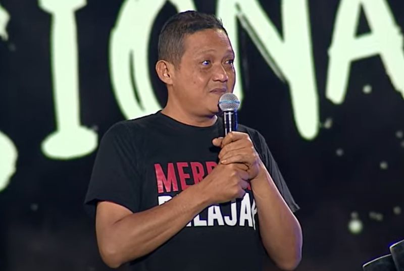Guru Kuswanto di Depan Presiden Jokowi