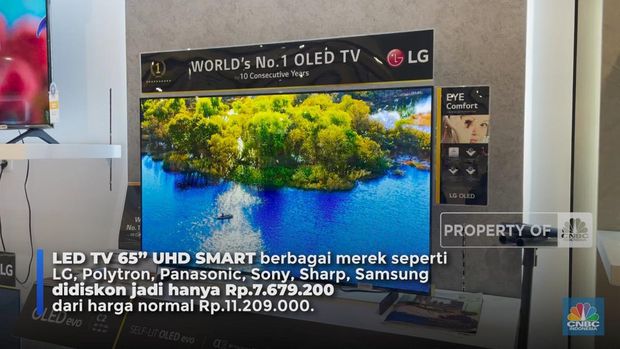 Hanya di Transmart, TV LED Diskon Sampai Rp 3 Jutaan