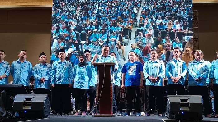 Ikrar dukungan untuk pasangan capres Prabowo-Gibran.