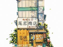 Keren! Ilustrasi Rumah Jepang Bak Ghibli Terinspirasi Google Street View