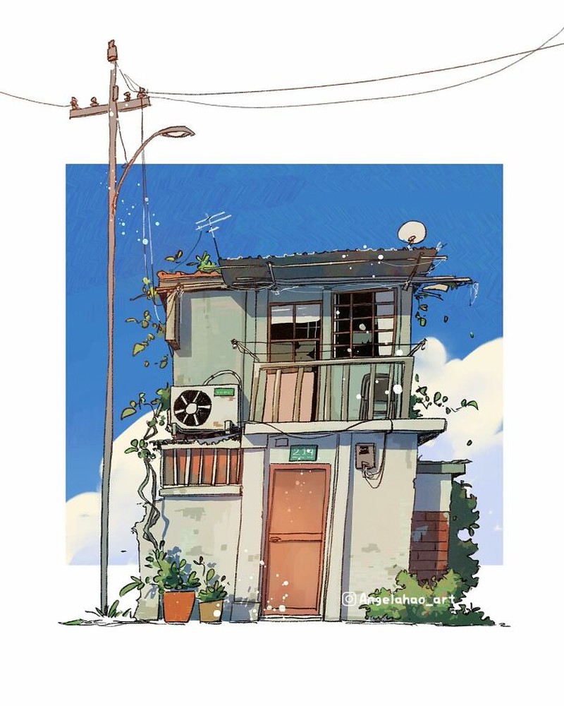 Ilustrasi Rumah Jepang dari Google Street View