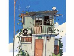 Keren! Ilustrasi Rumah Jepang Bak Ghibli Terinspirasi Google Street View
