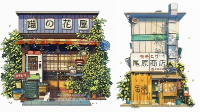 Keren! Ilustrasi Rumah Jepang Bak Ghibli Terinspirasi Google Street View