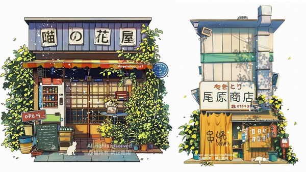 Keren! Ilustrasi Rumah Jepang Bak Ghibli Terinspirasi Google Street View