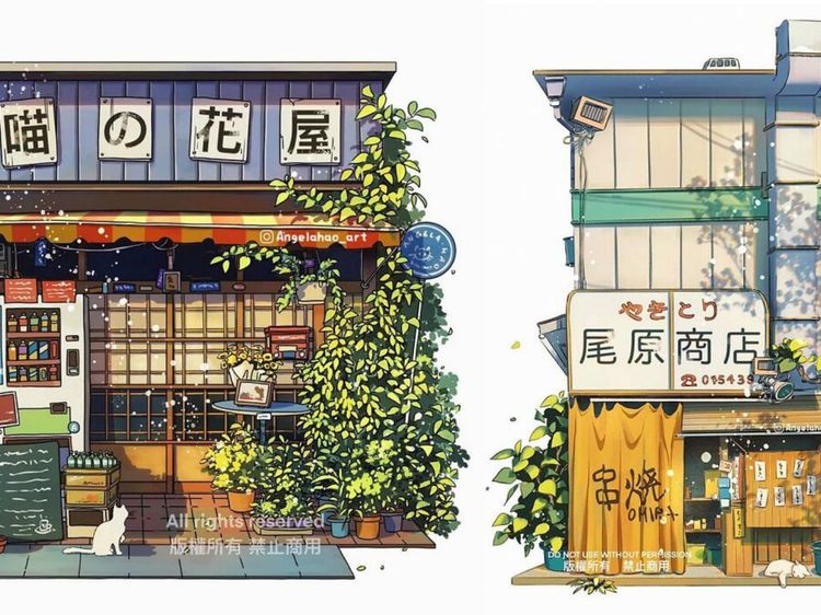 Keren! Ilustrasi Rumah Jepang Bak Ghibli Terinspirasi Google Street View