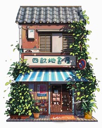 Ilustrasi Rumah Jepang dari Google Street View