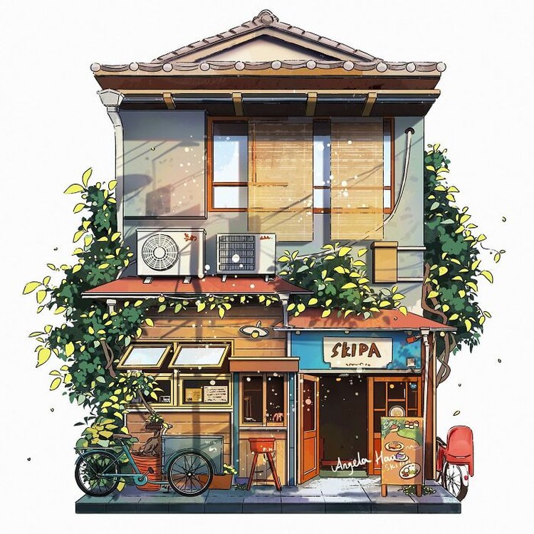 Ilustrasi Rumah Jepang dari Google Street View