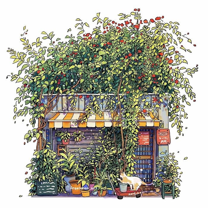 Ilustrasi Rumah Jepang dari Google Street View