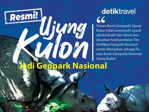Kabar Baik, TN Ujung Kulon Ditetapkan Menjadi Geopark Nasional