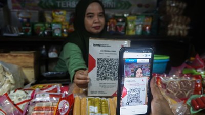 Pedagang di 4.926 Pasar Tradisional Sudah Pakai QRIS
