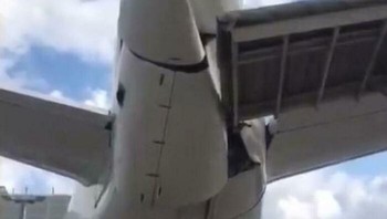 Jetbridge Bertabrakan Dengan Pesawat Foto: Boredpanda