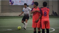 Sekjen Kemenperin, menyampaikan terima kasih kepada seluruh peserta yang telah hadir dan ikut berpartisipasi dalam turnamen futsal Forwin Cup 2023.