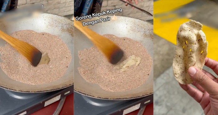 Kerupuk Goreng Pasir Sudah Ada Sejak Dulu, Warga Malaysia Baru Tahu