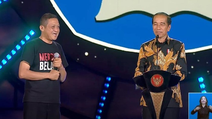 Kuswanto bersama Jokowi
