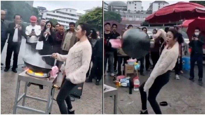 Nyentrik! 5 Orang Ini Hobi Masak dengan Gaya Tak Biasa
