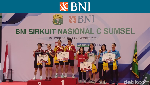 Foto: Podium Juara BNI Sirnas C Palembang
