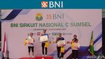 Foto: Podium Juara BNI Sirnas C Palembang
