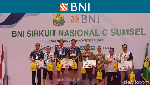Foto: Podium Juara BNI Sirnas C Palembang